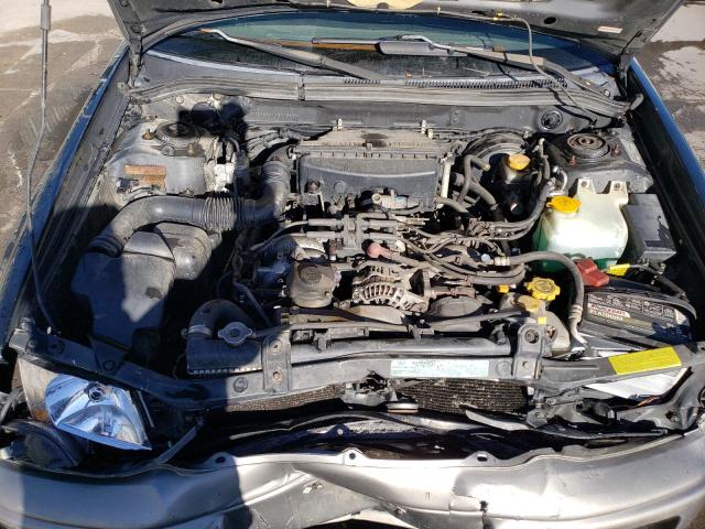 JF1SF6551YH710400 - 2000 SUBARU FORESTER S BLACK photo 11