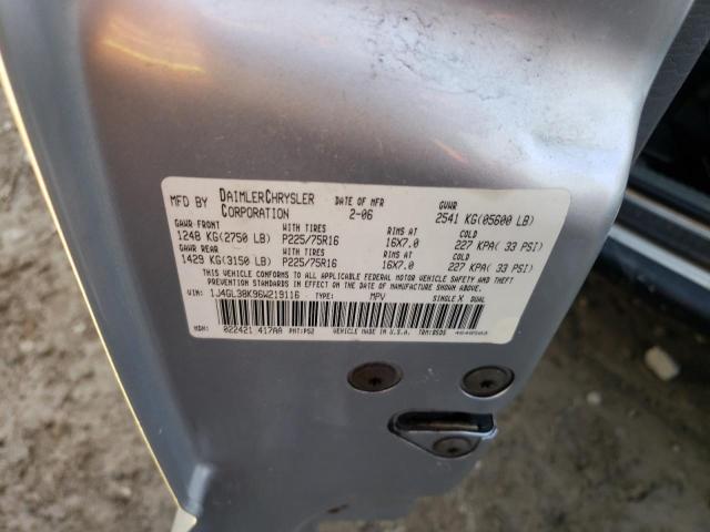 1J4GL38K96W219116 - 2006 JEEP LIBERTY RENEGADE 银色 照片 12