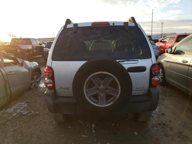 1J4GL38K96W219116 - 2006 JEEP LIBERTY RENEGADE 银色 照片 6