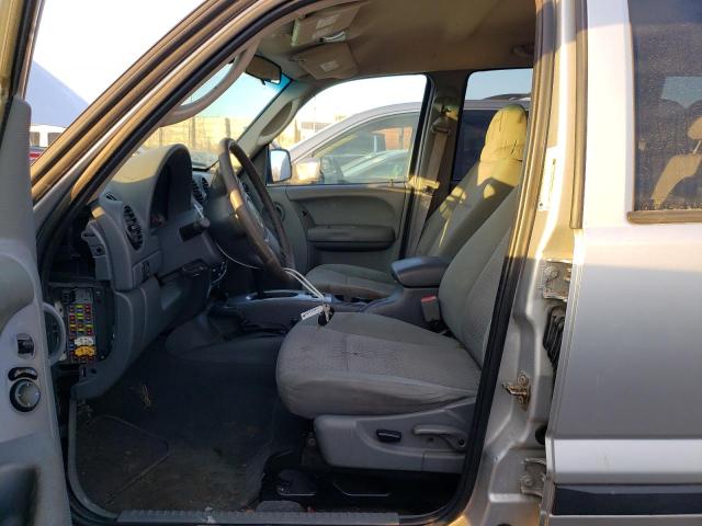 1J4GL38K96W219116 - 2006 JEEP LIBERTY RENEGADE 银色 照片 7