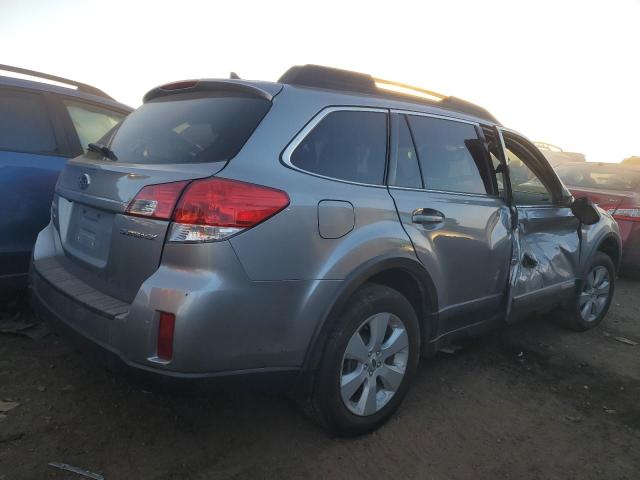 4S4BRCKC6B3436601 - 2011 SUBARU OUTBACK 2.5I LIMITED SILVER photo 3