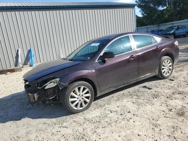 1YVHZ8CH2B5M16866 - 2011 MAZDA 6 I BURGUNDY photo 1