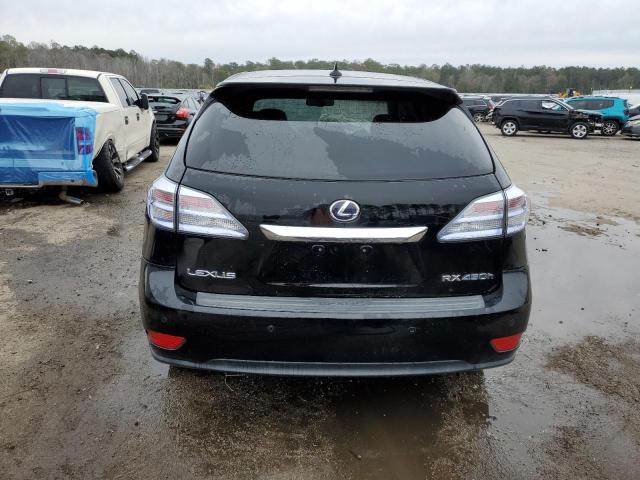 JTJZB1BA6A2001069 - 2010 LEXUS RX 450 BLACK photo 6