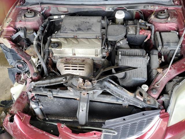 4A3AB46F84E144628 - 2004 MITSUBISHI GALANT ES HIGH BURGUNDY photo 11