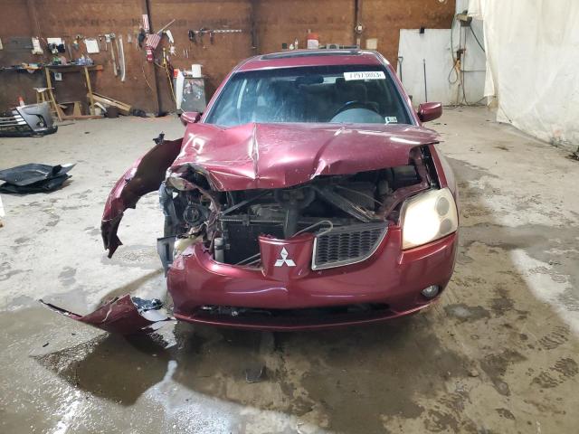 4A3AB46F84E144628 - 2004 MITSUBISHI GALANT ES HIGH BURGUNDY photo 5