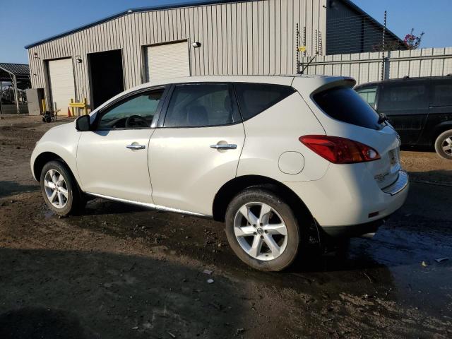 JN8AZ1MUXAW016819 - 2010 NISSAN MURANO S WHITE photo 2