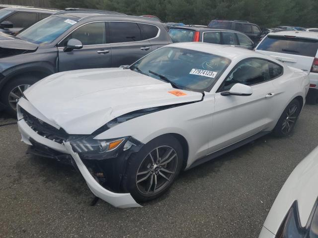 1FA6P8TH8H5358151 - 2017 FORD MUSTANG WHITE photo 1