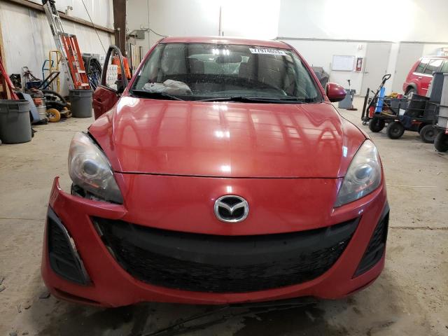 JM1BL1KF9B1397101 - 2011 MAZDA 3 I RED photo 5