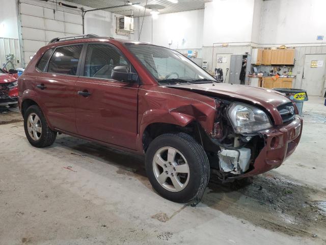 KM8JM72B37U573392 - 2007 HYUNDAI TUCSON GLS BURGUNDY photo 4