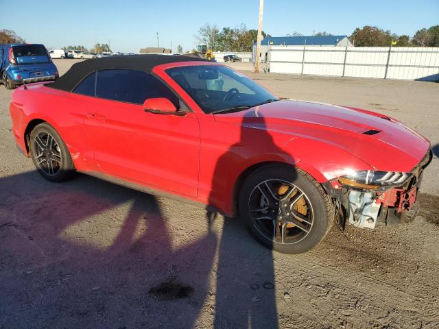 1FATP8UH7K5106500 - 2019 FORD MUSTANG RED photo 4