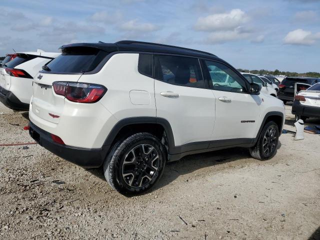 3C4NJDDB3MT598664 - 2021 JEEP COMPASS TRAILHAWK WHITE photo 3