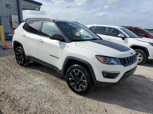 3C4NJDDB3MT598664 - 2021 JEEP COMPASS TRAILHAWK WHITE photo 4