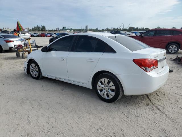 1G1PC5SH7C7306378 - 2012 CHEVROLET CRUZE LS WHITE photo 2