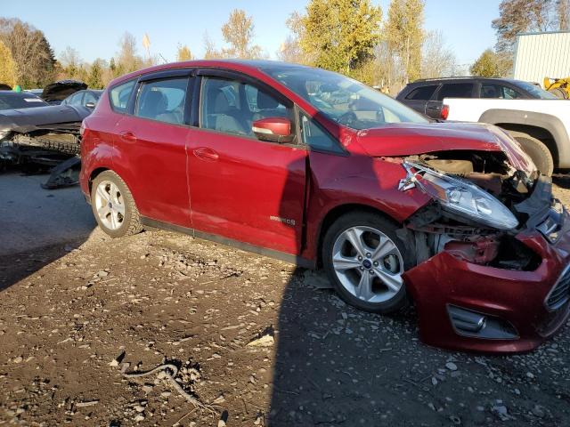 1FADP5AU1HL118344 - 2017 FORD C-MAX SE RED photo 4