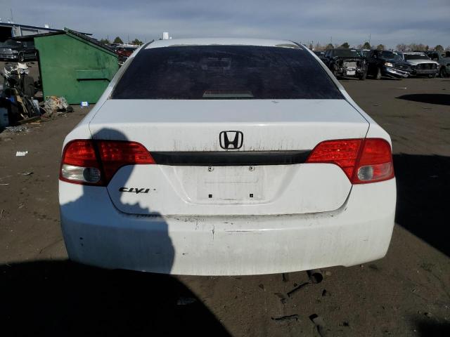 19XFA1F82AE035853 - 2010 HONDA CIVIC EX WHITE photo 6