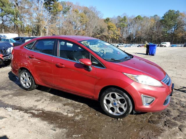 3FADP4CJ7BM226597 - 2011 FORD FIESTA SEL RED photo 4