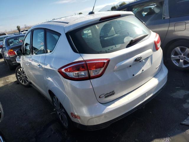 1FADP5FU3HL110139 - 2017 FORD C-MAX TITANIUM WHITE photo 2