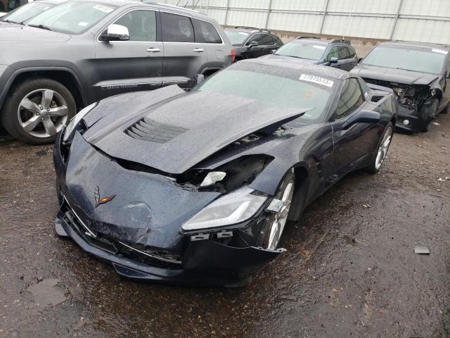 1G1YJ2D74E5119336 - 2014 CHEVROLET CORVETTE STINGRAY Z51 2LT BLACK photo 1