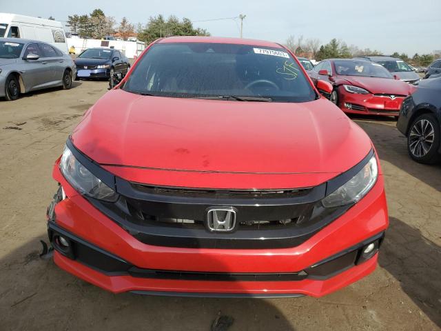 2HGFC2F89LH549787 - 2020 HONDA CIVIC SPORT 红色 照片 5