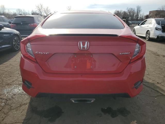 2HGFC2F89LH549787 - 2020 HONDA CIVIC SPORT 红色 照片 6