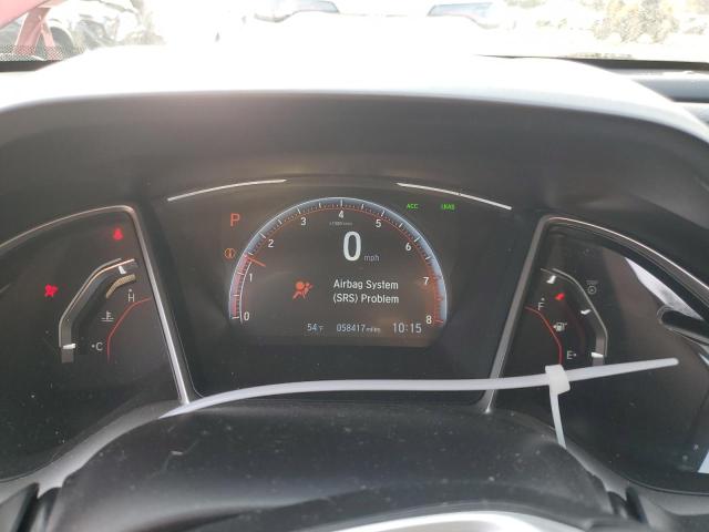 2HGFC2F89LH549787 - 2020 HONDA CIVIC SPORT 红色 照片 9