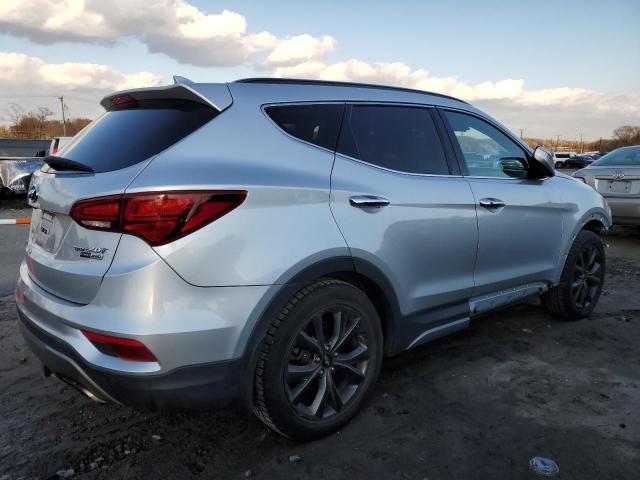 5XYZWDLA8HG453967 - 2017 HYUNDAI SANTA FE S SILVER photo 3