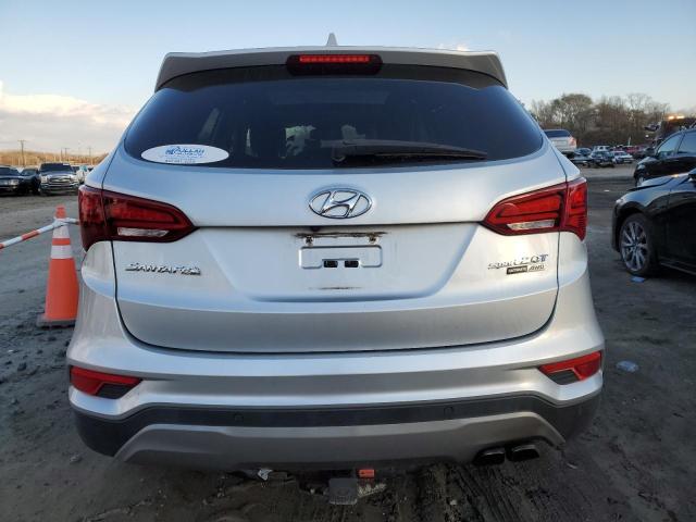 5XYZWDLA8HG453967 - 2017 HYUNDAI SANTA FE S SILVER photo 6