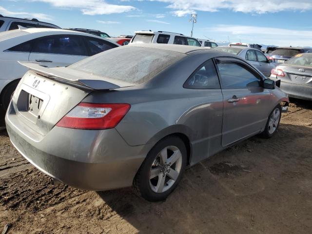 2HGFG12697H535302 - 2007 HONDA CIVIC LX GRAY photo 3