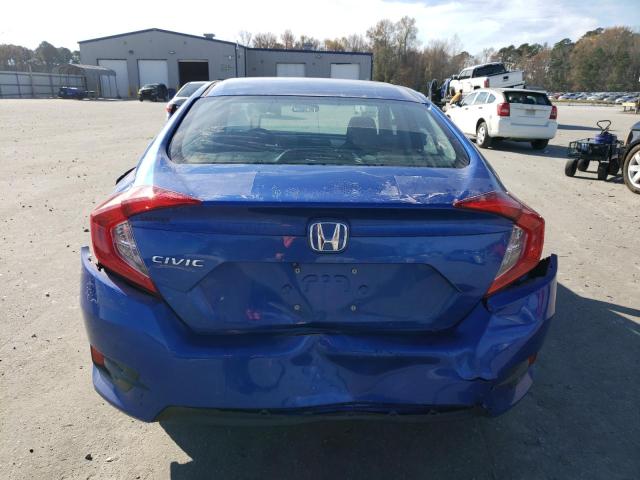 2HGFC2F75GH571444 - 2016 HONDA CIVIC EX BLUE photo 6