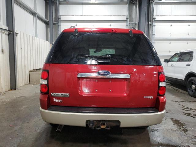 1FMEU748X7UB49677 - 2007 FORD EXPLORER EDDIE BAUER RED photo 6