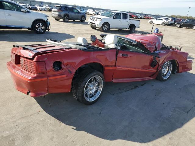 1FABP45EXJF230830 - 1988 FORD MUSTANG GT RED photo 3