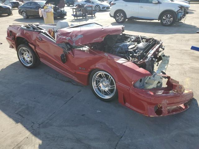 1FABP45EXJF230830 - 1988 FORD MUSTANG GT RED photo 4