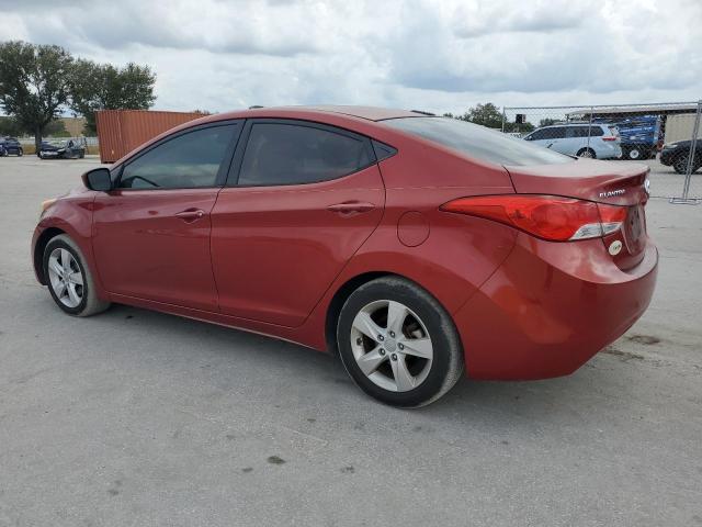 KMHDH4AE3CU425801 - 2012 HYUNDAI ELANTRA GLS RED photo 2