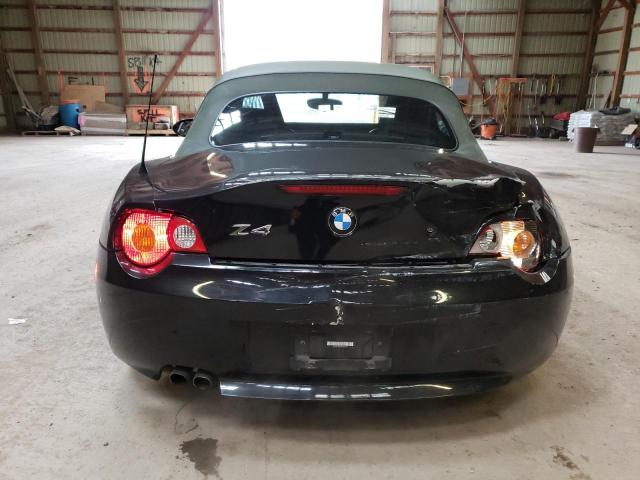 4USBT33463LR62798 - 2003 BMW Z4 2.5 BLACK photo 6