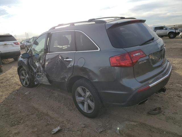 2HNYD2H26BH519099 - 2011 ACURA MDX GRAY photo 2