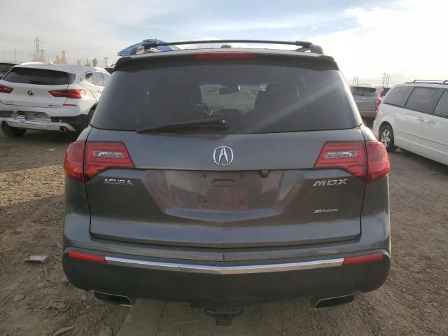 2HNYD2H26BH519099 - 2011 ACURA MDX GRAY photo 6