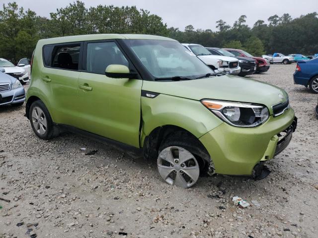 KNDJN2A28E7727077 - 2014 KIA SOUL GREEN photo 4