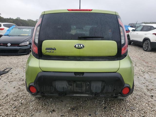 KNDJN2A28E7727077 - 2014 KIA SOUL GREEN photo 6