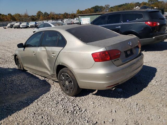 3VWD17AJ2EM278687 - 2014 VOLKSWAGEN JETTA SE TAN photo 2