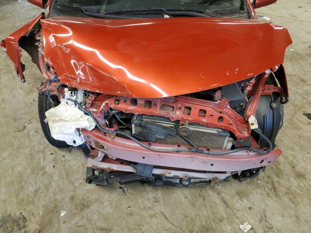 JTDBT923874002092 - 2007 TOYOTA YARIS RED photo 11