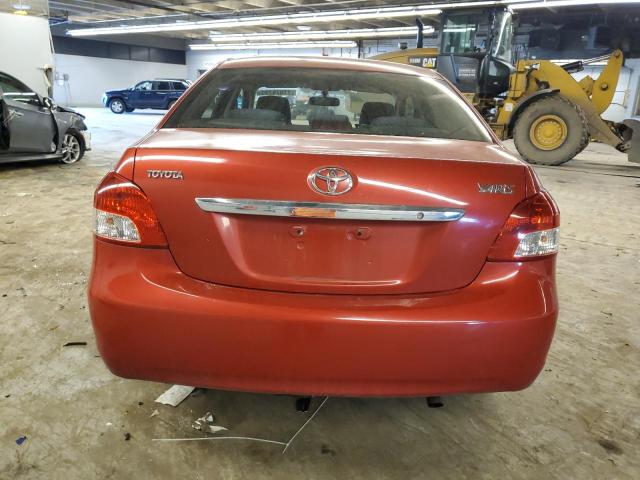 JTDBT923874002092 - 2007 TOYOTA YARIS RED photo 6