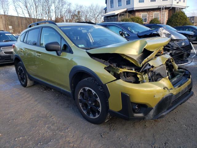 JF2GTABC3MH213147 - 2021 SUBARU CROSSTREK GREEN photo 4