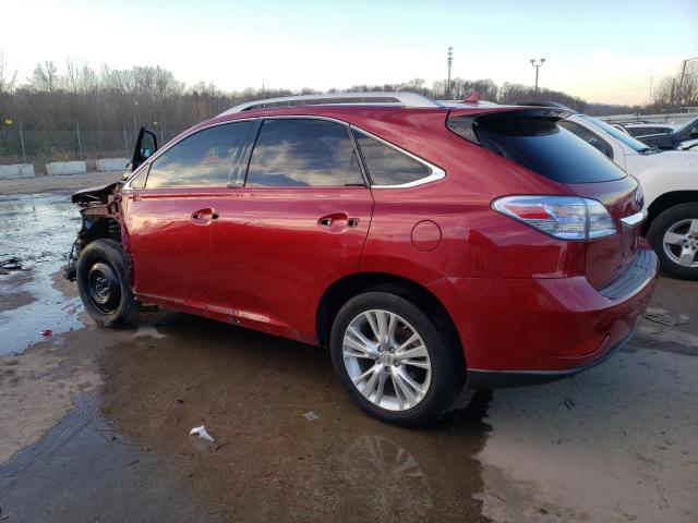 JTJBC1BA7B2034002 - 2011 LEXUS RX 450 RED photo 2