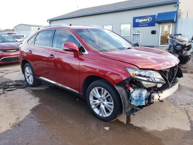 JTJBC1BA7B2034002 - 2011 LEXUS RX 450 RED photo 4