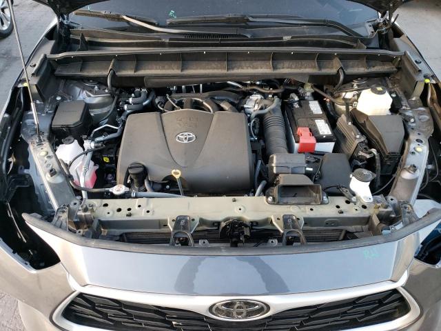 5TDHZRBH0NS579432 - 2022 TOYOTA HIGHLANDER XLE 灰色 照片 12