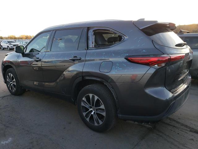 5TDHZRBH0NS579432 - 2022 TOYOTA HIGHLANDER XLE 灰色 照片 2