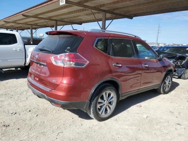 KNMAT2MT3GP672017 - 2016 NISSAN ROGUE S BURGUNDY photo 3