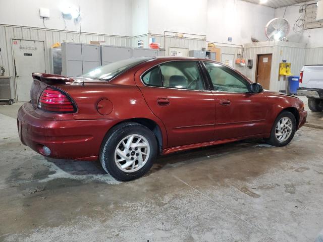 1G2NF52E53C235804 - 2003 PONTIAC GRAND AM SE1 MAROON photo 3