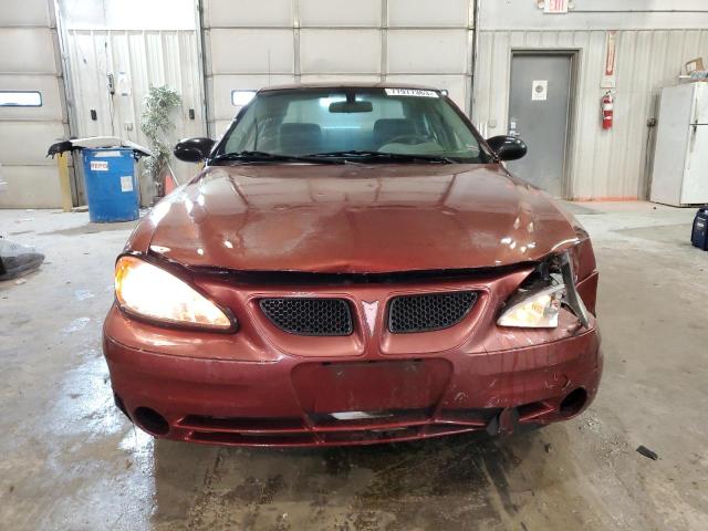 1G2NF52E53C235804 - 2003 PONTIAC GRAND AM SE1 MAROON photo 5