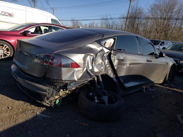 5YJSA1E20HF229197 - 2017 TESLA MODEL S ნაცრისფერი ფოტო 3